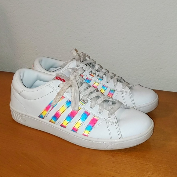 rainbow tennis shoes womens